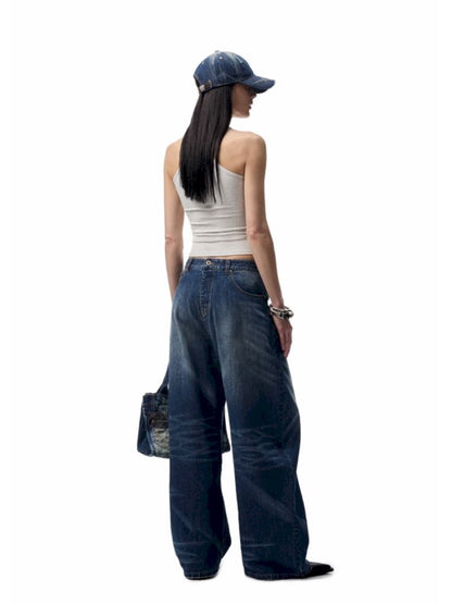 Aged Washed Machete Jeans【s0000012392】