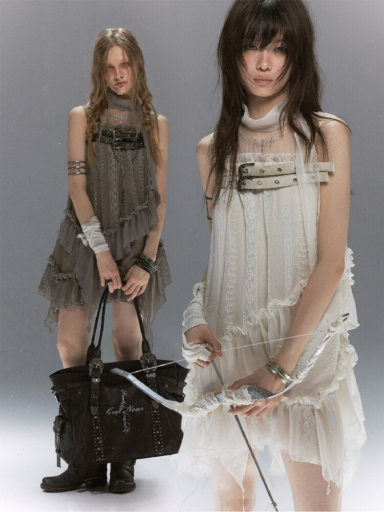 Lace Armor Embroidered Sundress【s0000017043】