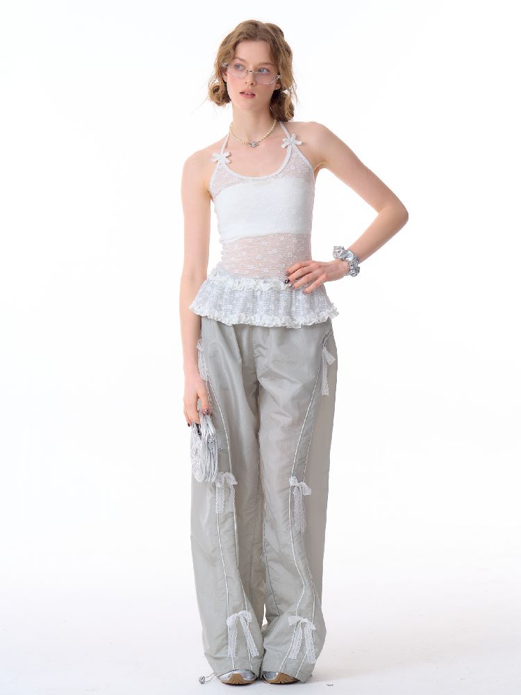 Hollow Hanging Neck Vest Camisole【s0000011677】