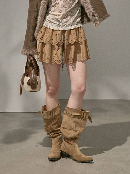 Cake-Style Mini Skirt【s0000014397】