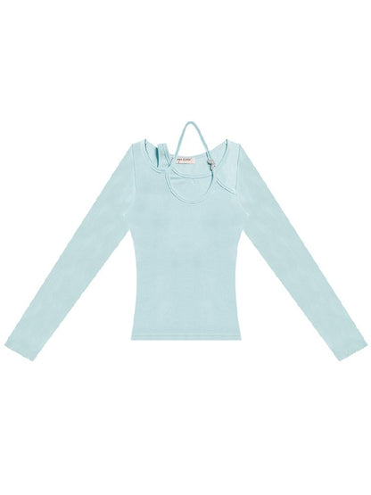 Slim Thin Knitted Bottom Shirt【s0000011513】