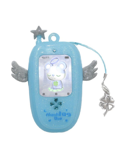 Clover Wings Angel Vintage Cell Phone Necklace【s0000012204】