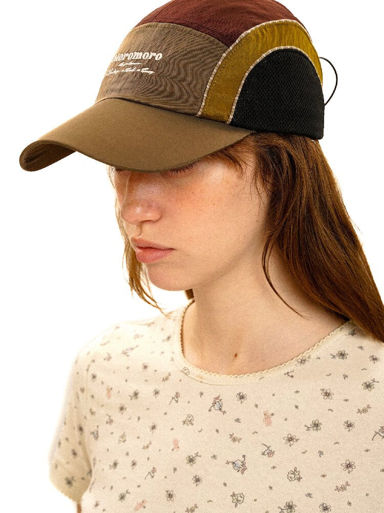 Multi-Fabric Patchwork Sports Cap【s0000017917】