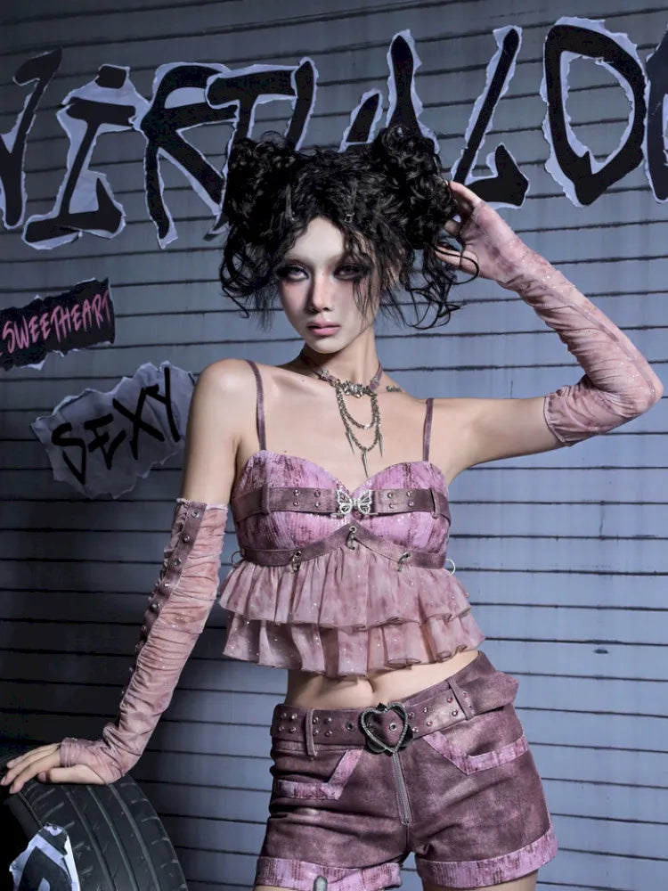 Two-Way Wearable Detachable Straps Inner Top【s0000014028】