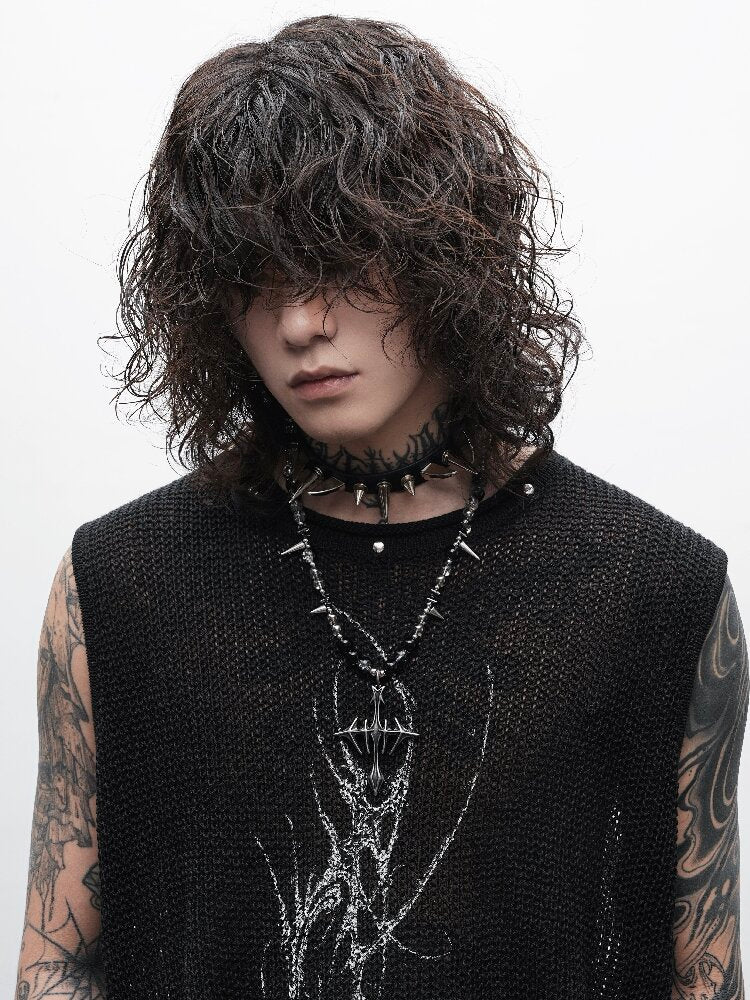 Castle Magic Rivet Cross Bead Chain【s0000018995】