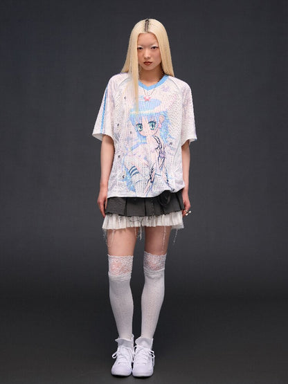 Seraphim Girl Raglan Sleeve T-Shirt【s0000017025】