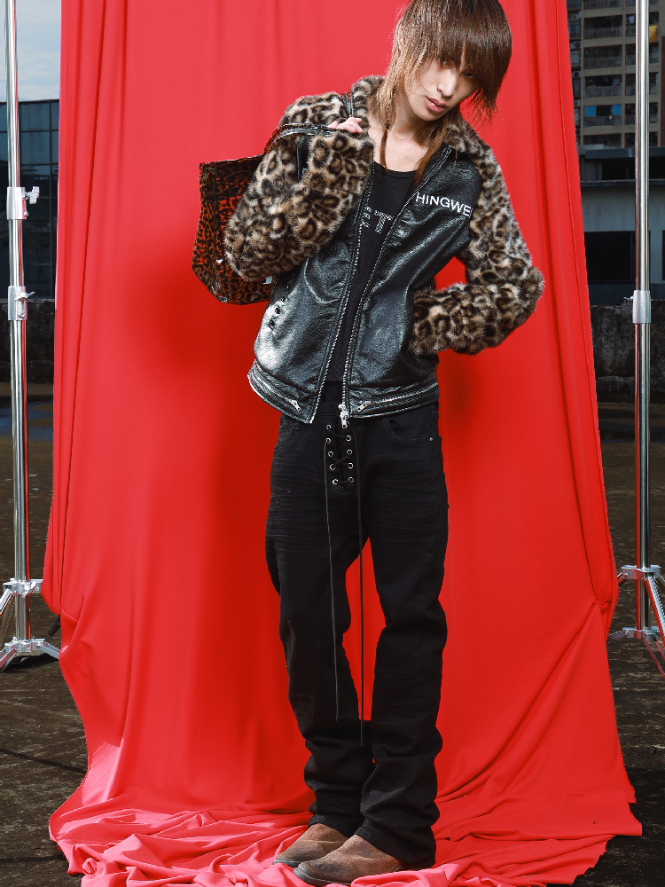Leopard Print Stand Collar Jacket【s0000019110】