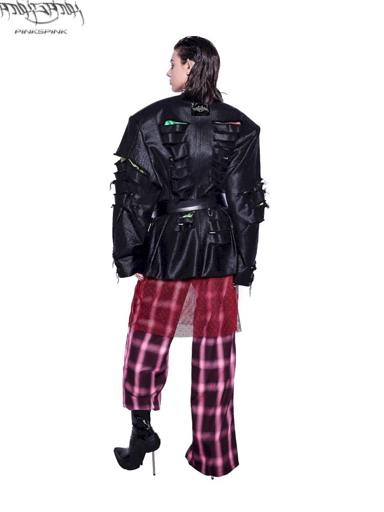 Plaid Trailing Pants【s0000009946】