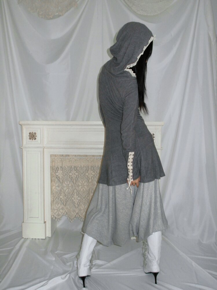 Mid-Century Lantern Buttoned Culottes【s0000017969】