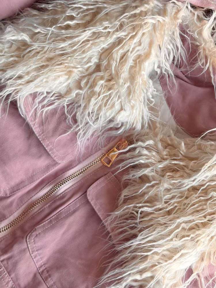 Slim Pocket Plush Collar Jacket【s0000015400】