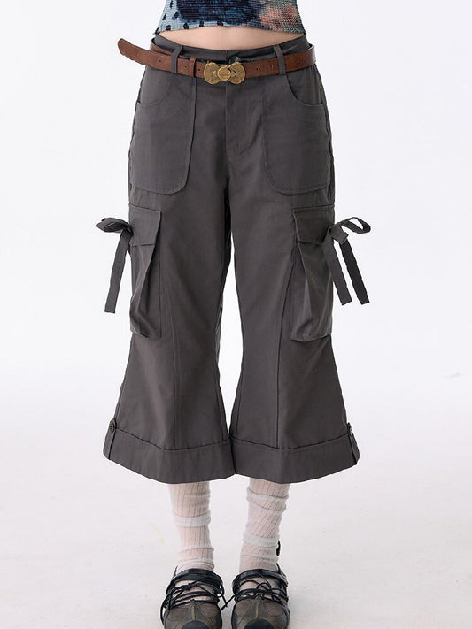 High-Waist Slimming Flared Pants【s0000017669】