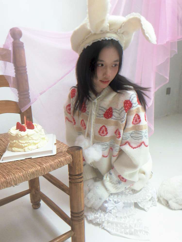 Mohair Knit Cardigan Jacket【s0000014533】