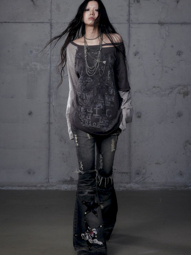 Micro Slim Washed Jeans【s0000013474】