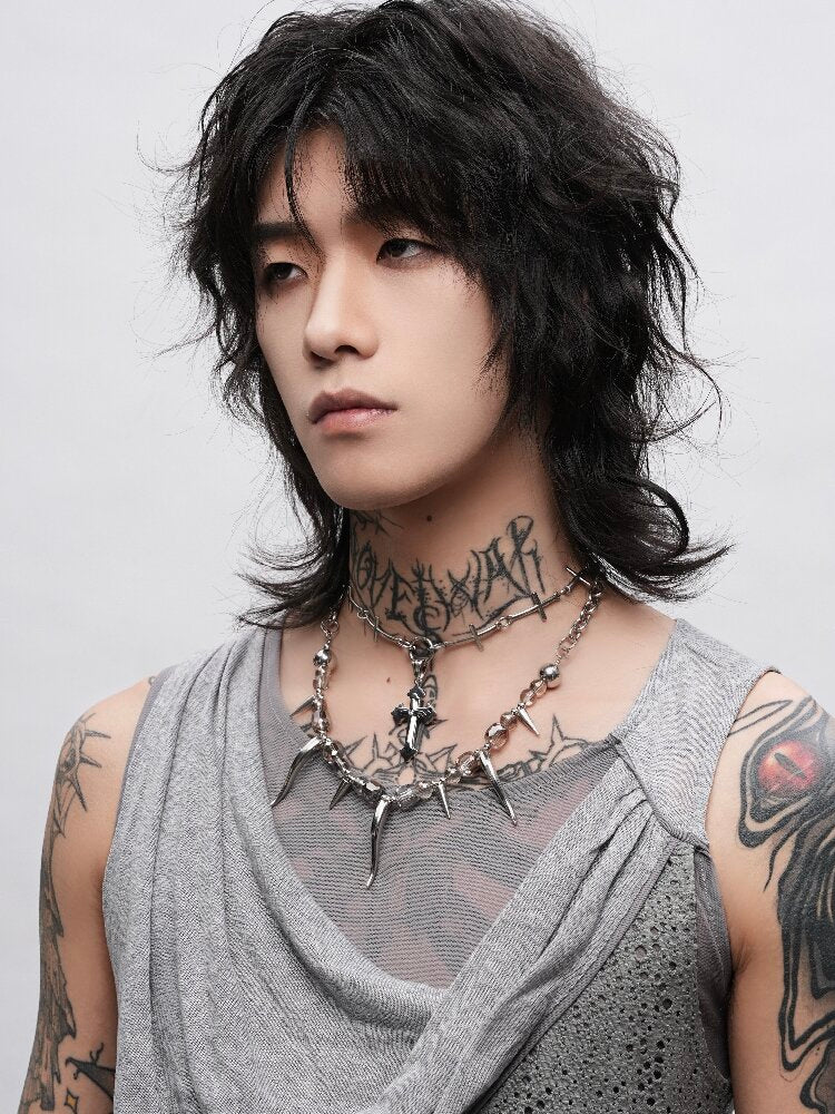 Angel Protection Y2K Punk Necklace【s0000018982】
