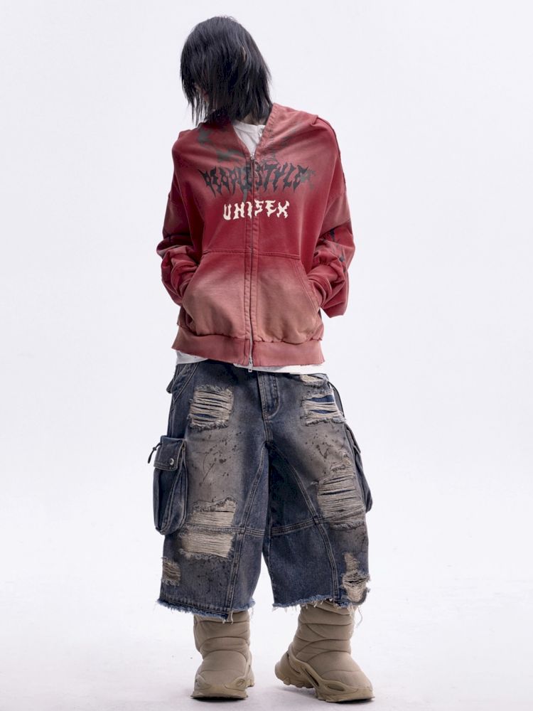Glove Mask Hooded Sweatshirt【s0000013203】