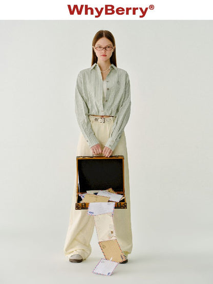 Colorblocking Plaid Long Sleeve Casual Shirt【s0000011976】