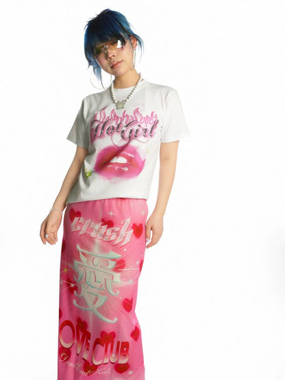 Slim fit regular shoulder T-shirt【s0000013169】