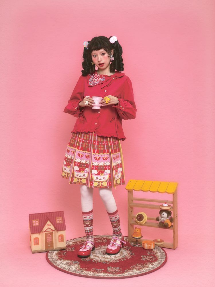 Vintage Versatile Shirt Blouse【s0000011172】