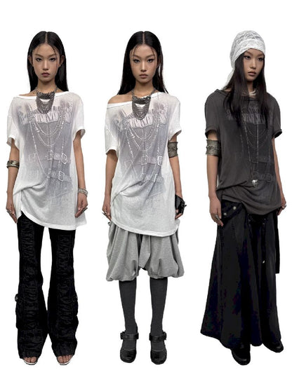 Knot Shape Short Sleeve T-shirt【s0000012212】