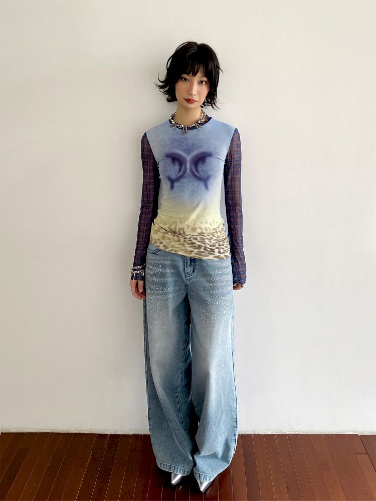 Low Waist Wide Leg Pants【s0000012298】