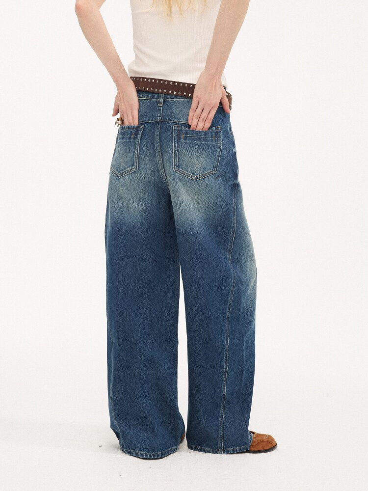Split Cat Whiskers Scimitar Jeans【s0000015895】