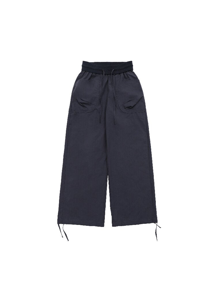 Threaded Waist Drawstring Pants【s0000017438】