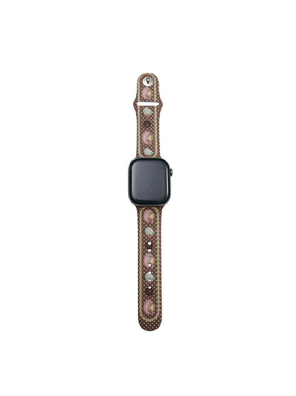 Rose Cake Print iWatch Watch Strap【s0000017466】