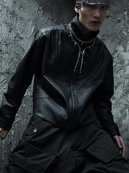 Mechanical Punk Style Sweater Chain Necklace【s0000018869】