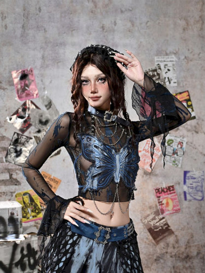 Irregular Pleated Low Waist Half Body Skirt【s0000013502】