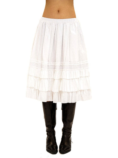 Heavy Works Layered Lace Skirt【s0000016092】