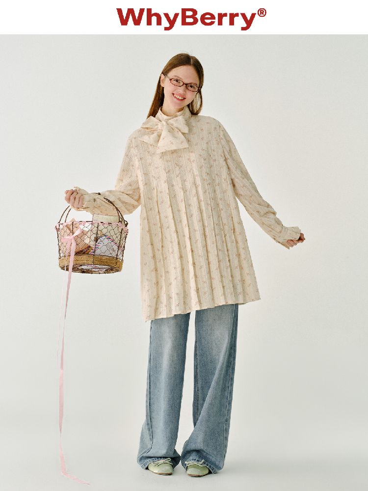 Floral Long Sleeve Dress【s0000011970】