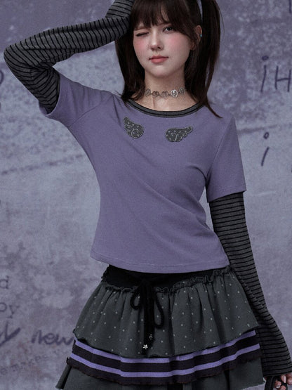 Three Layer Cake A-line Skirt【s0000015764】