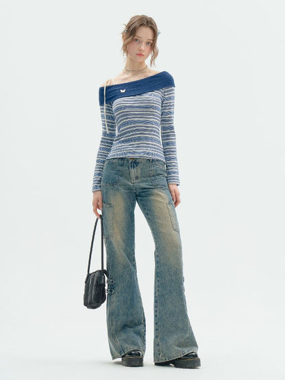 Slash Long Sleeve T-shirt【s0000011517】