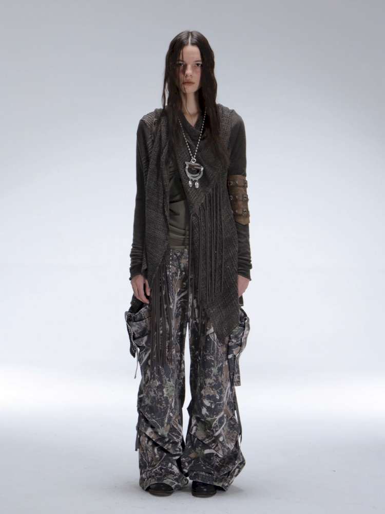 Slim Wandering Wind Tassel Cardigan【s0000014713】