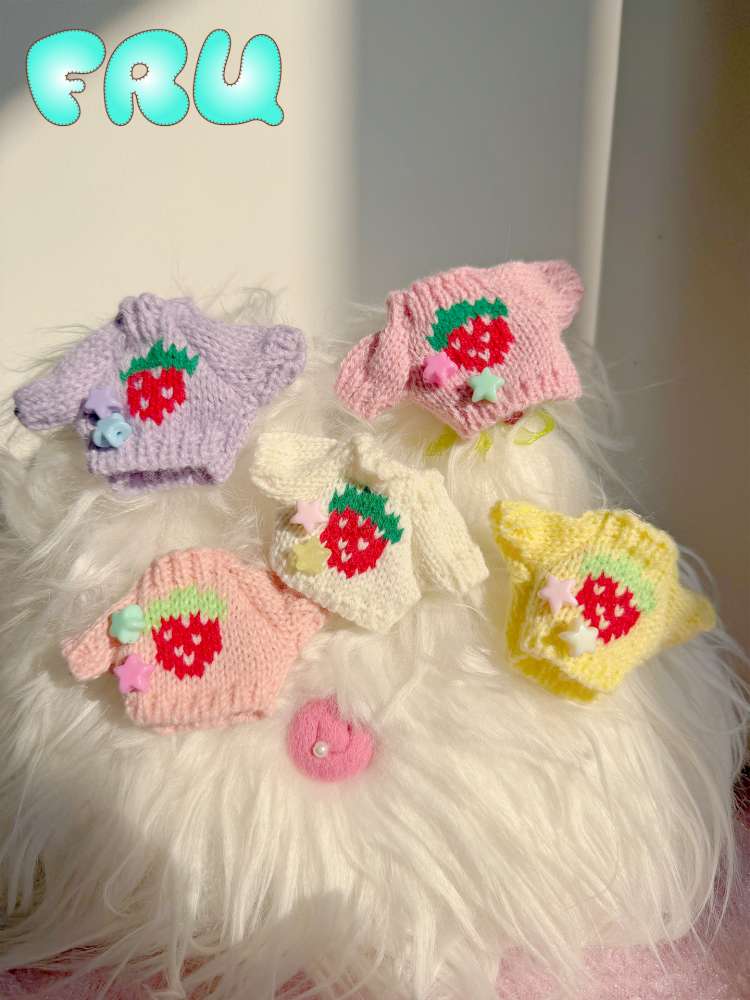 Strawberry Knitted Hair Accessories【s0000015112】