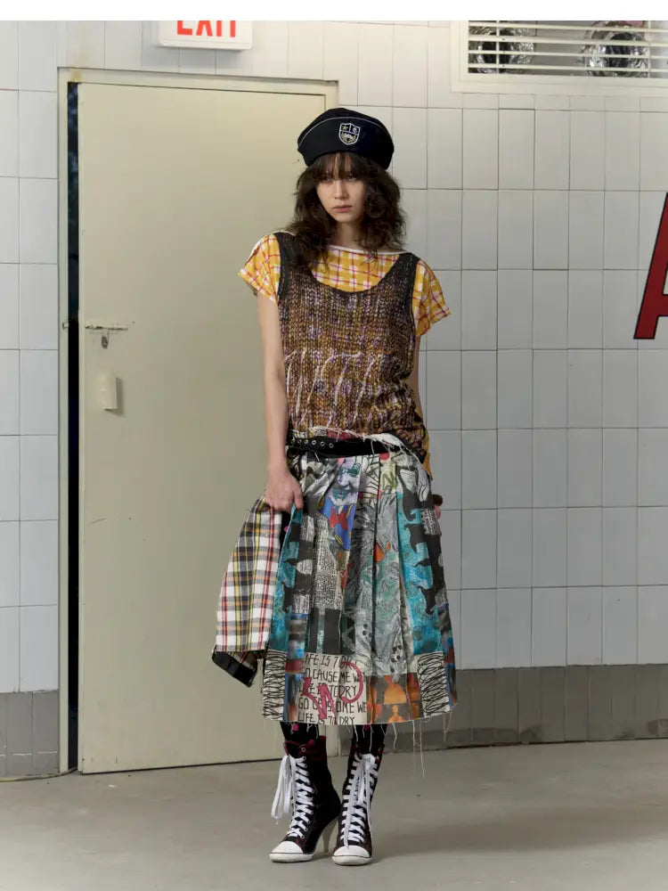 Reversible Canvas T-Shirt【s0000014198】