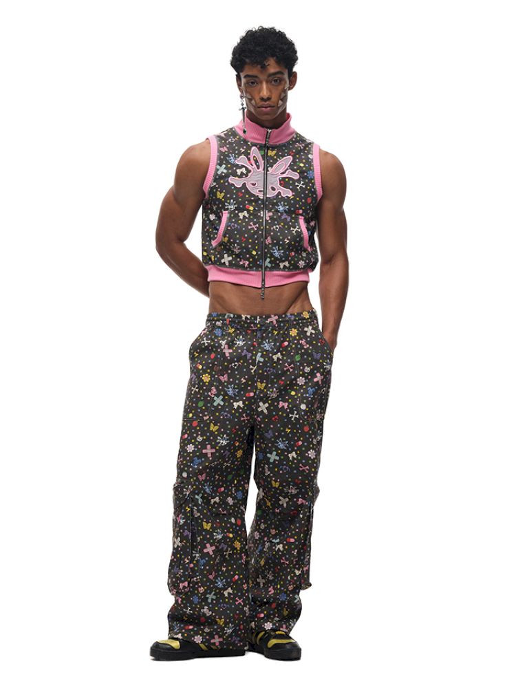 Sticker Printed Vest【s0000012592】