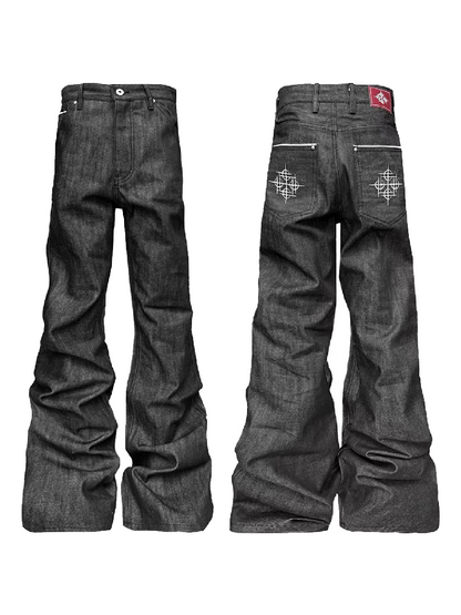 Raw Denim Bootcut Stacking Jeans【s0000018204】
