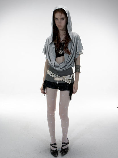 Batwing Sleeve Short-Sleeved T-Shirt【s0000012706】