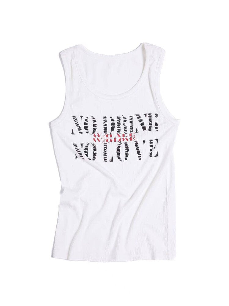 N.D.N.G Monogram Print Street Vest【s0000016968】