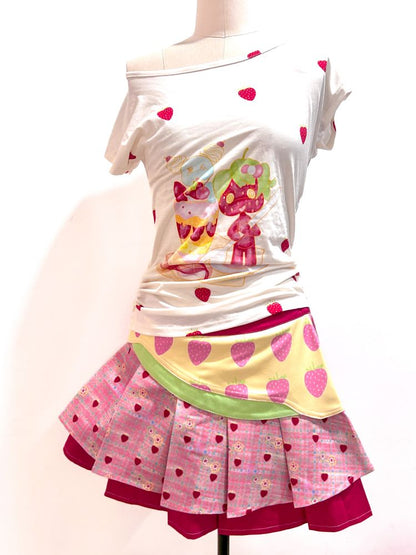 Graphic Short Sleeve Slim Fit T-Shirt【s0000012484】