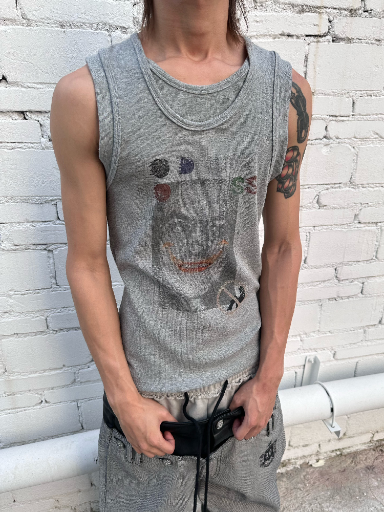 Good Bad Drunk Double Sided Vest【s0000016970】