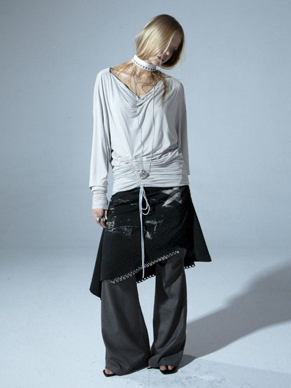 Basic Micro Stretch Low Waist Pants【s0000009772】