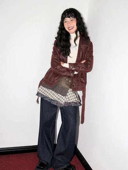 Washed Wide-Leg Long Denim Pants【s0000013991】