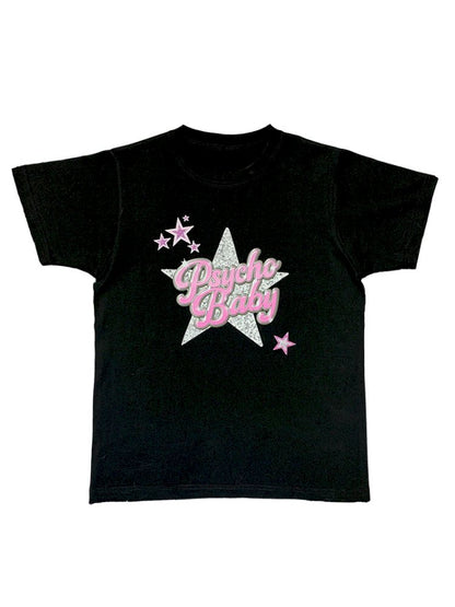 Street Positive Shoulder Slim Fit T-Shirt【s0000012457】