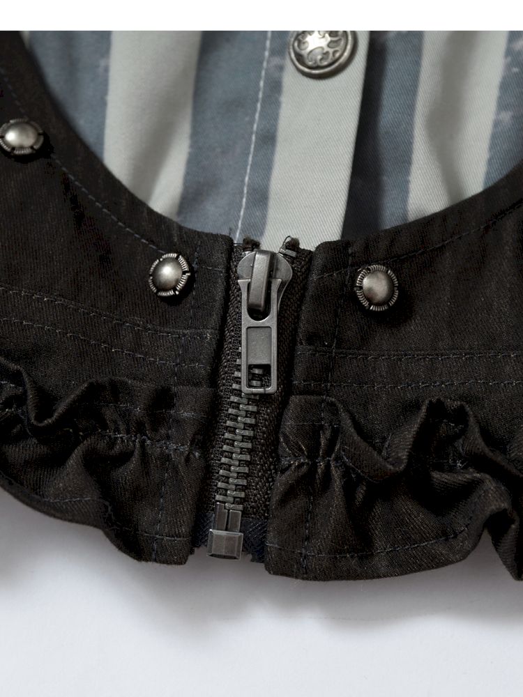 Short low collar long sleeve shirt【s0000013478】