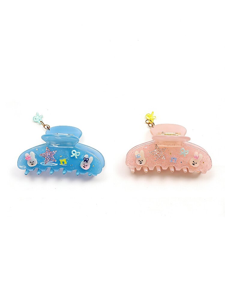 Shine Hot Diamond Rabbit Grab Clip【s0000016444】