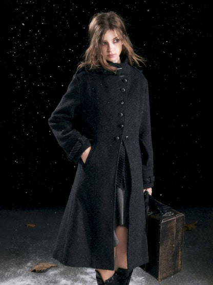 Court Knight Vest Tweed Coat【s0000014670】