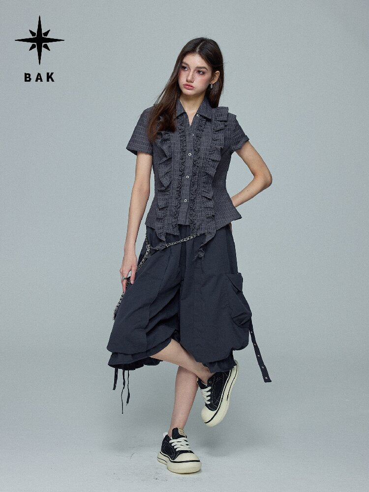 Wrinkled Yarn Distressed Cardigan【s0000016694】