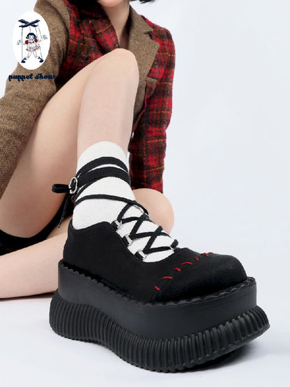 Mary Jane Small Leather Shoes【s0000011724】